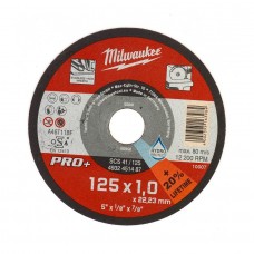 Milwaukee 4932451487 Отрезной диск по металлу 125х1х22,2 PRO+